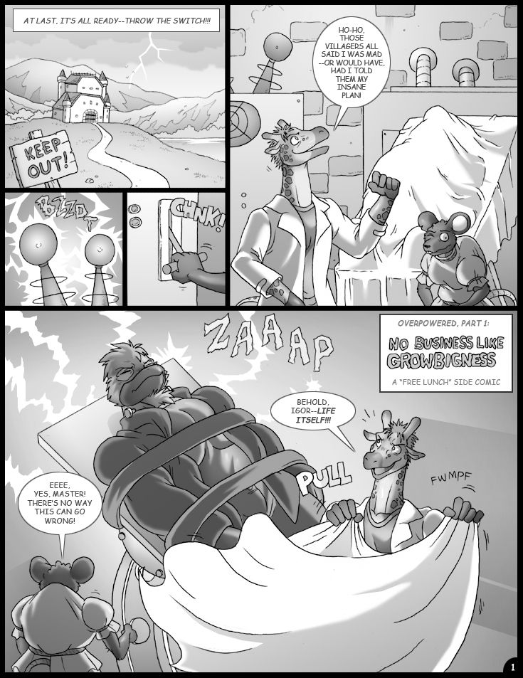 Overpowered Page 1 Comic Porn XXX