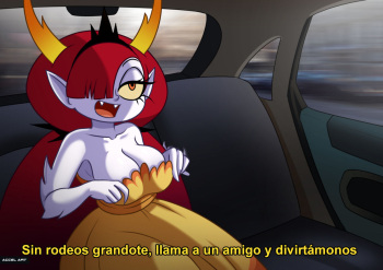 [Accel Art] Waifu Taxi: Hekapoo (SVTFOE) [Spanish] cover