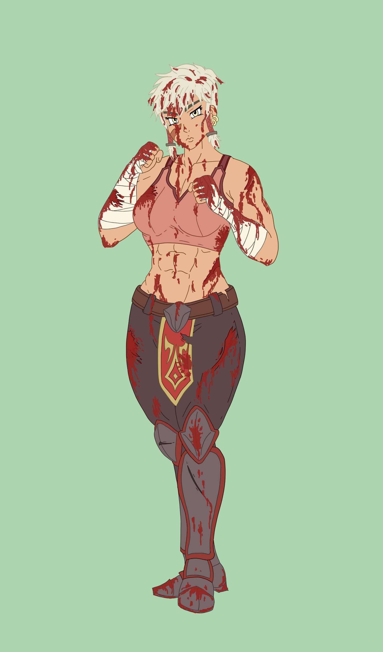 Kaye the Fighter page 12 full