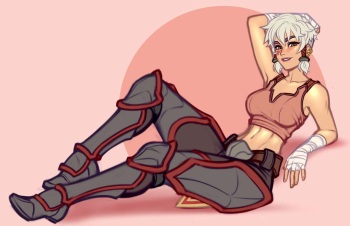 [BlushyPixy, various] Kaye the Fighter [Spicy Quest] cover