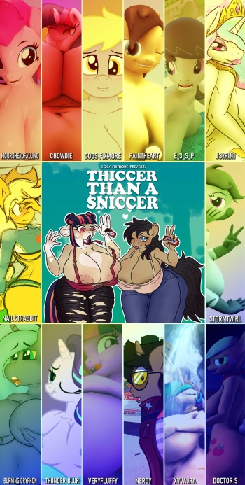 (Various) Thiccer Than A Sniccer (My little pony cover
