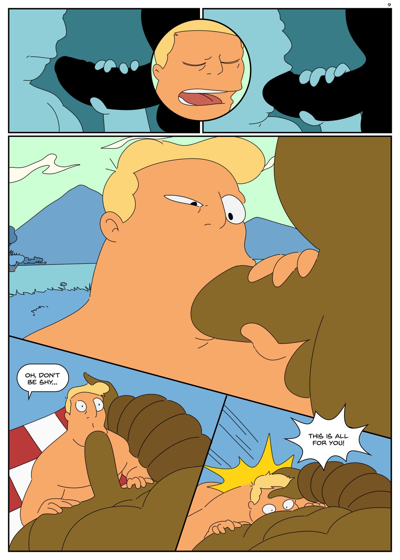 ZAPP BRANNIGAN & THE MISTERIOUS OMICRONIAN page 10 full