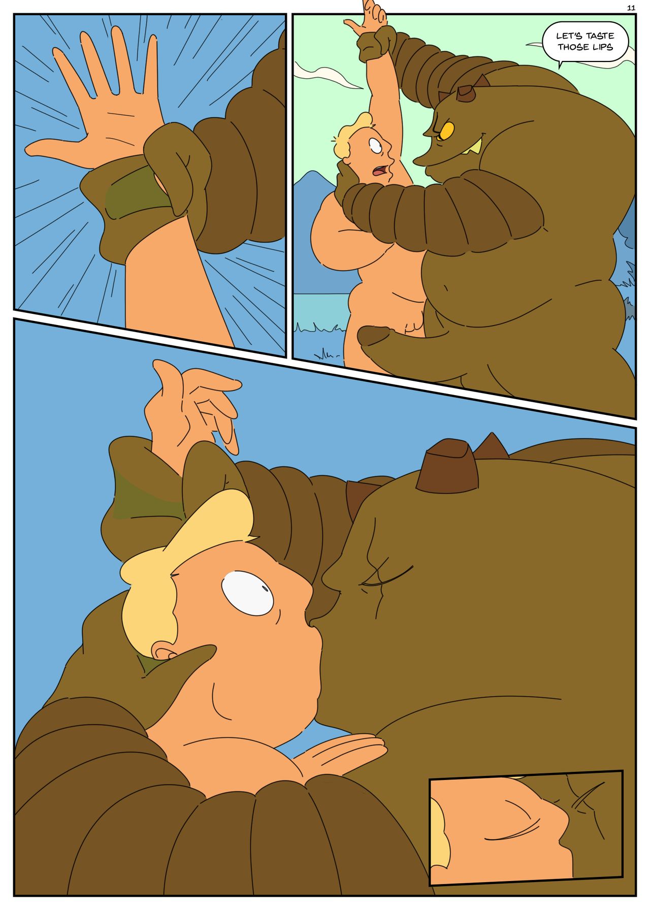ZAPP BRANNIGAN & THE MISTERIOUS OMICRONIAN page 12 full