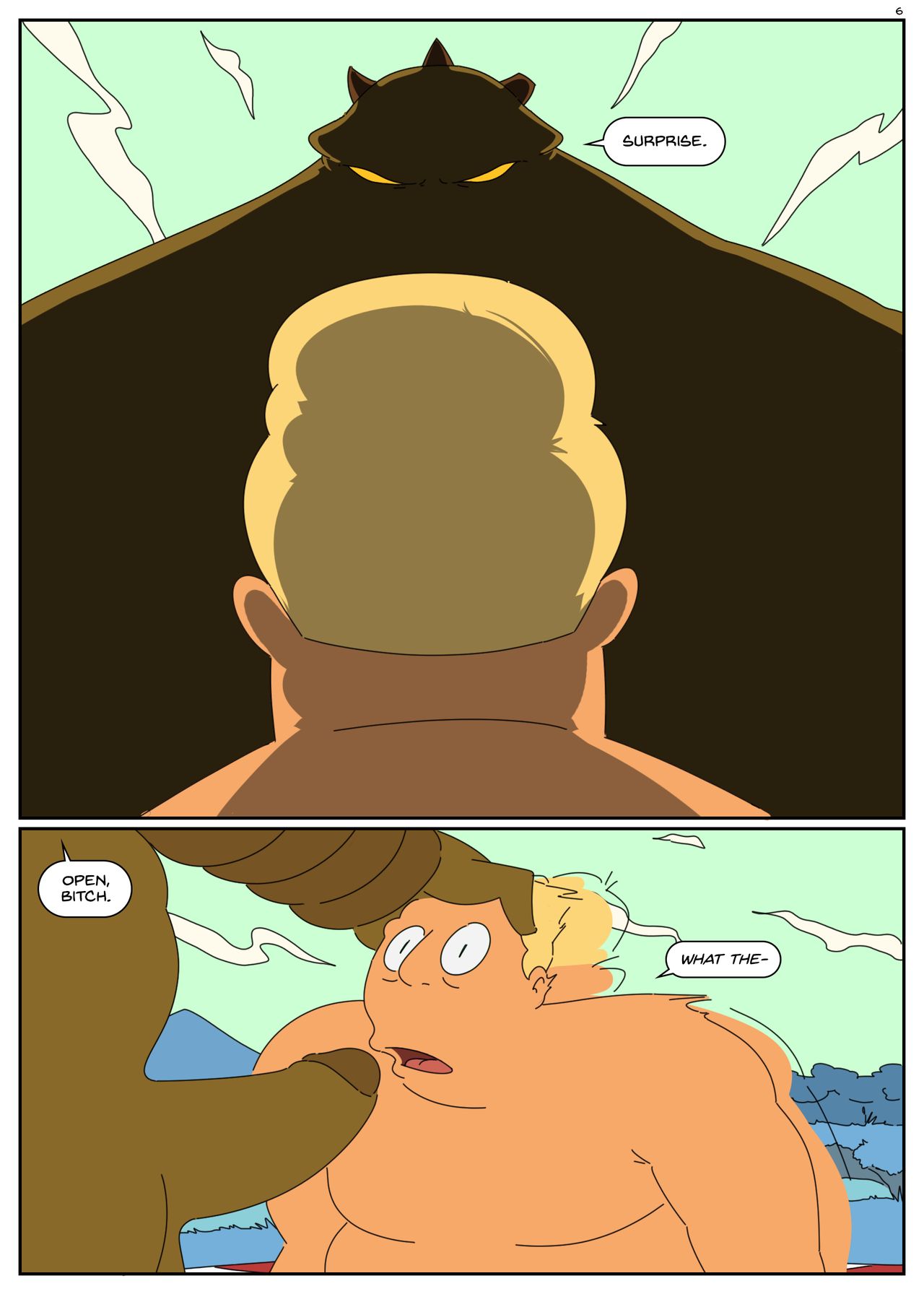 ZAPP BRANNIGAN & THE MISTERIOUS OMICRONIAN page 7 full