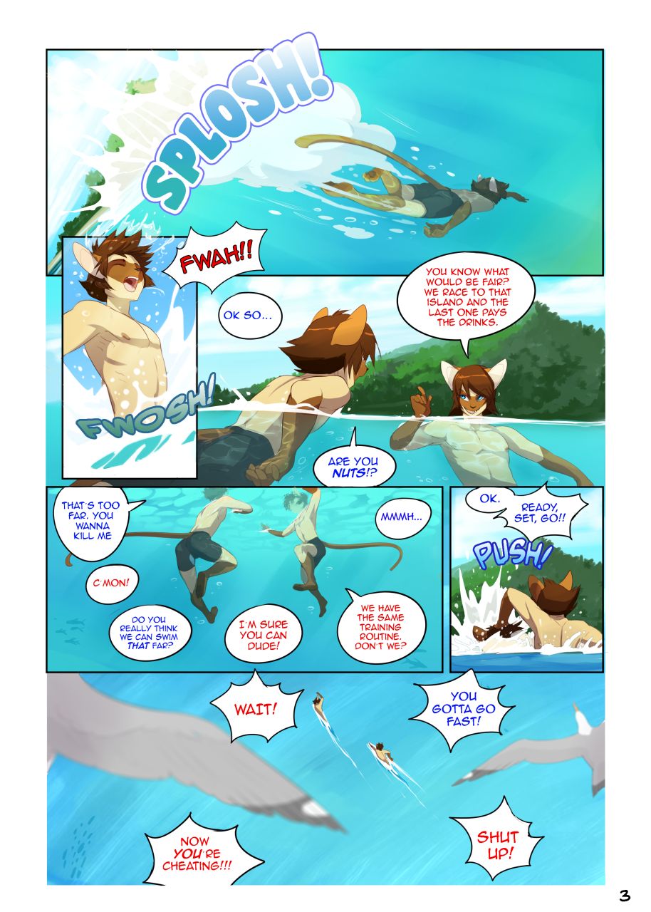 Cats Love Water page 4 full