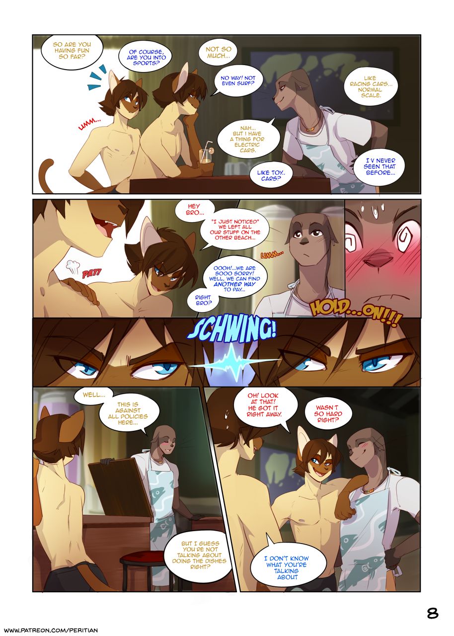 Cats Love Water page 9 full