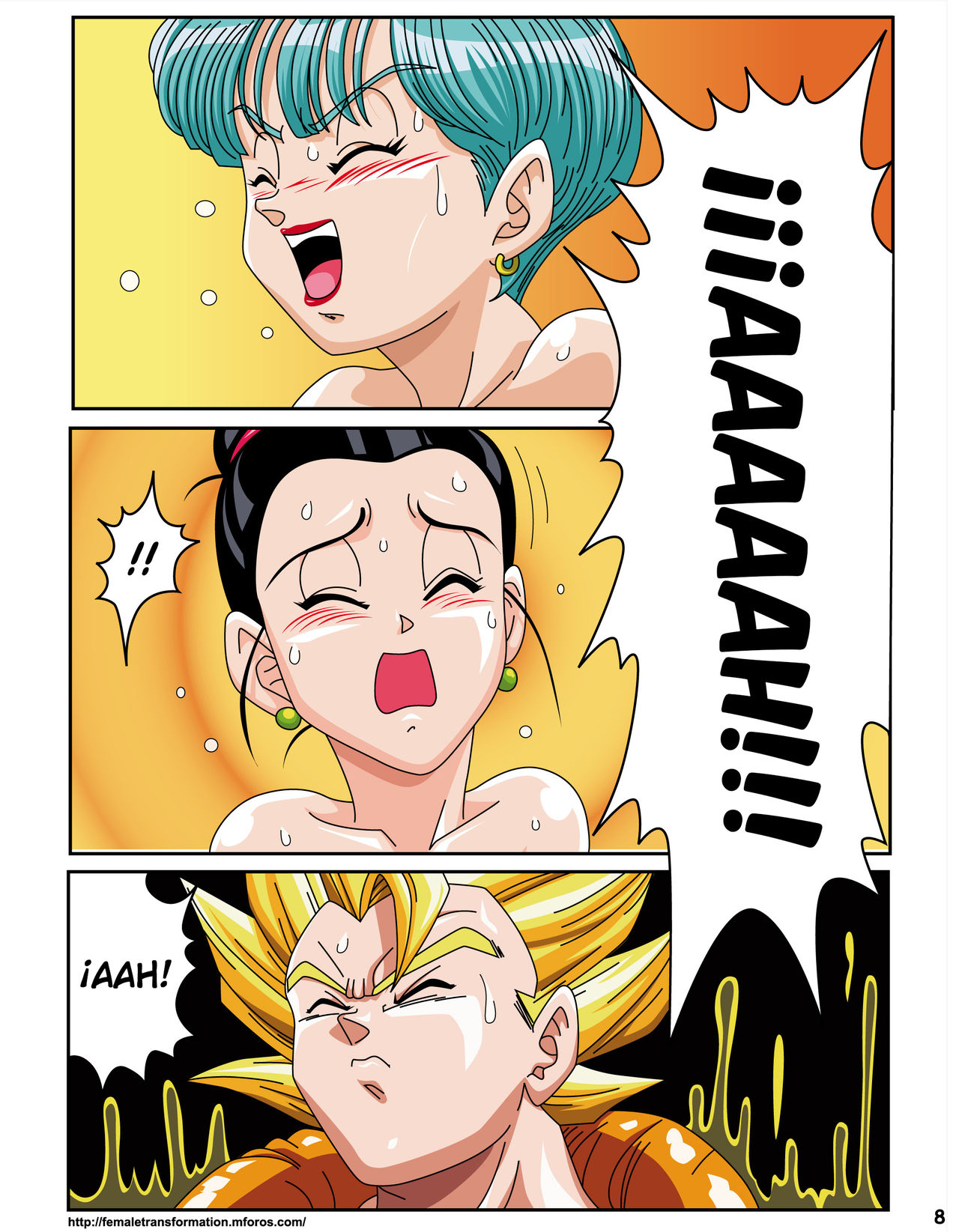 Dragon Ball H: ¡Súper Saiyajin Sexual! page 9 full