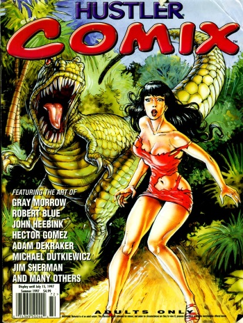 Hustler Comix Volume 1, Issue#2 cover