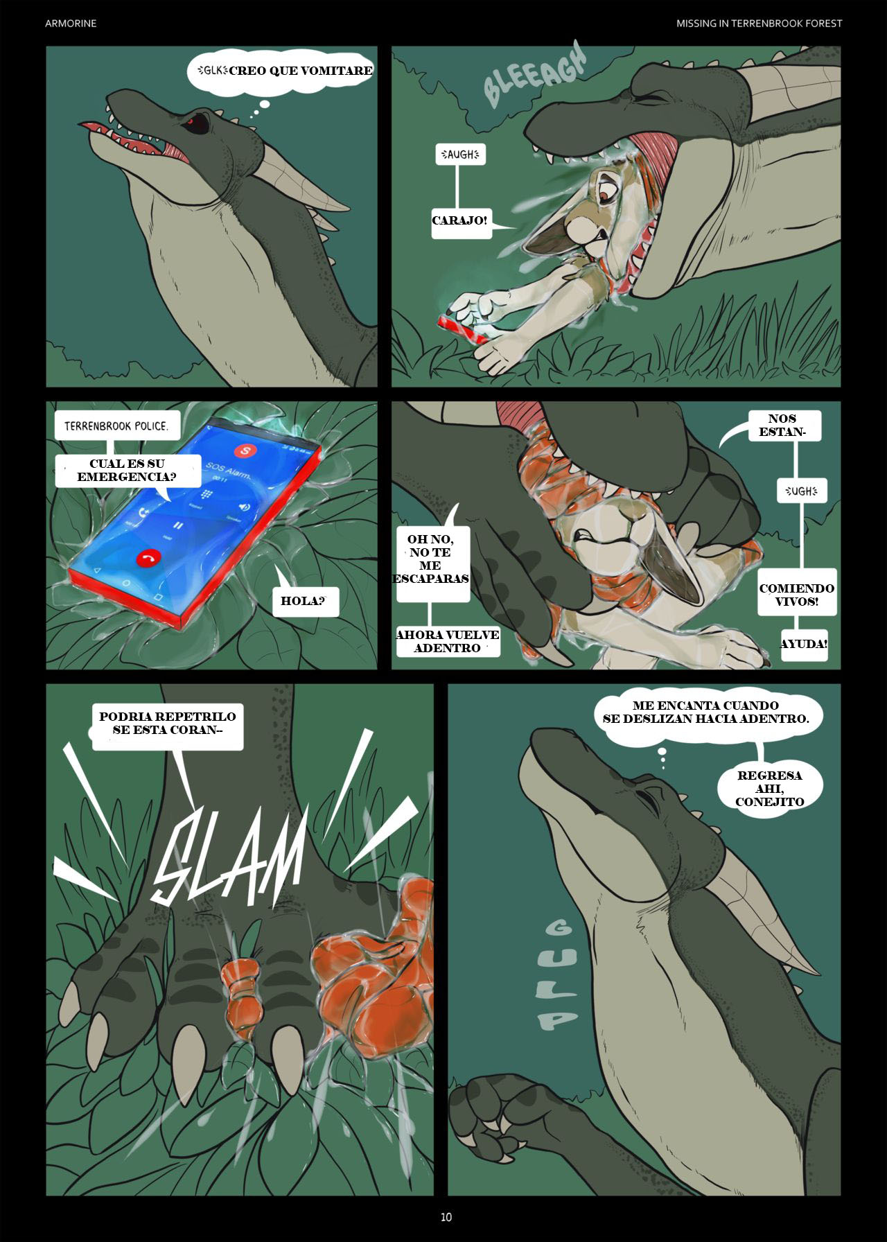 Missing In Terrenbrook Forest by Armorine page 10 full