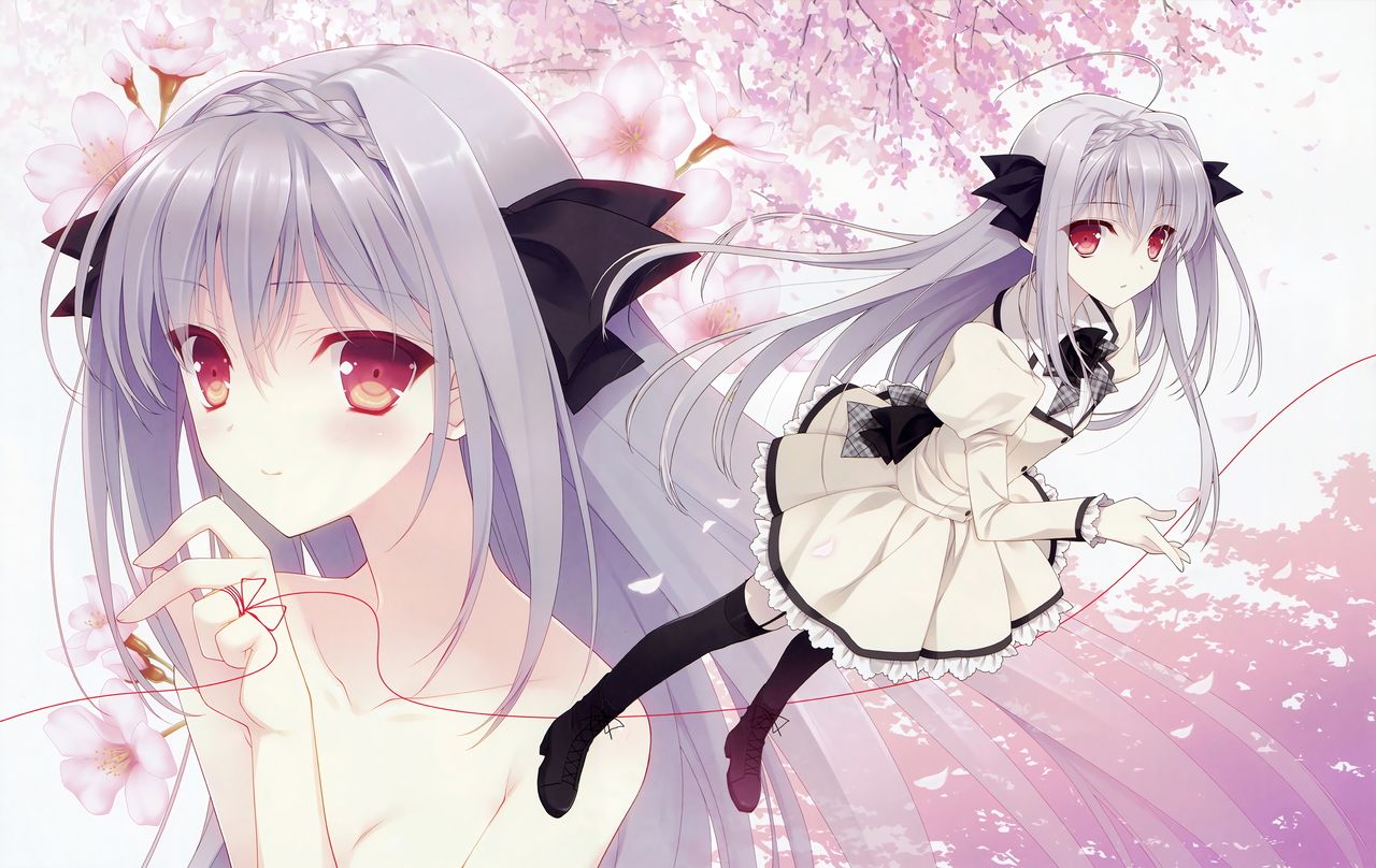 Tsuki ni Yorisou Otome no Sahou official visual fanbook page 11 full