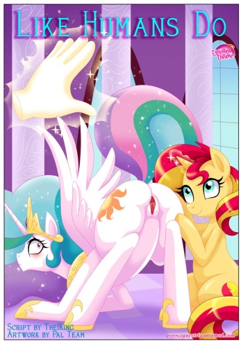 [Palcomix] Like Humans Do  (My Little Pony Friendship is Magic) [English] cover