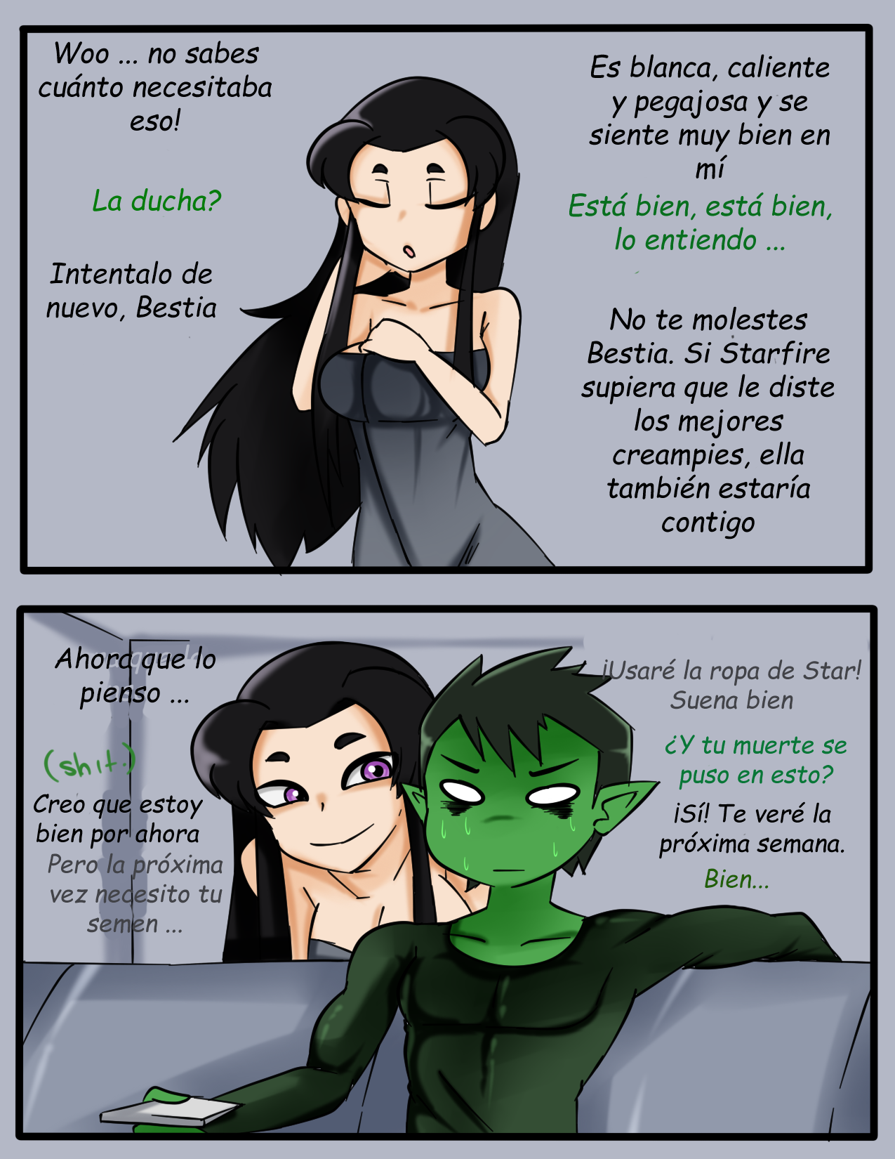 Alone with Blackfire page 10 full