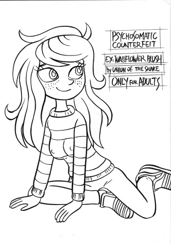 [Union Of The Snake (Shinda Mane)] Psychosomatic Counterfeit Ex: Wallflower Blush (Equestria Girls: Forgotten Friendship) cover