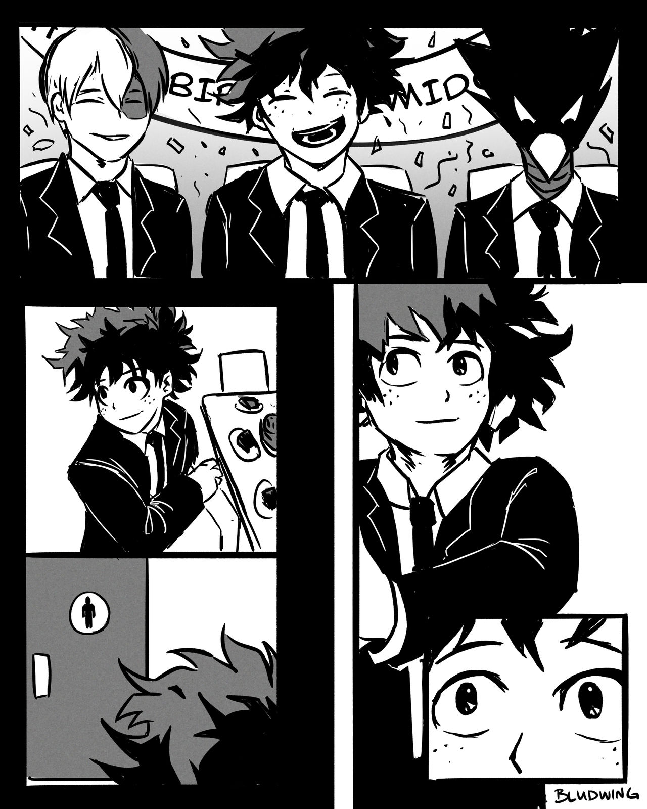 Midoriya's Birthday - Bludwing page 1 full