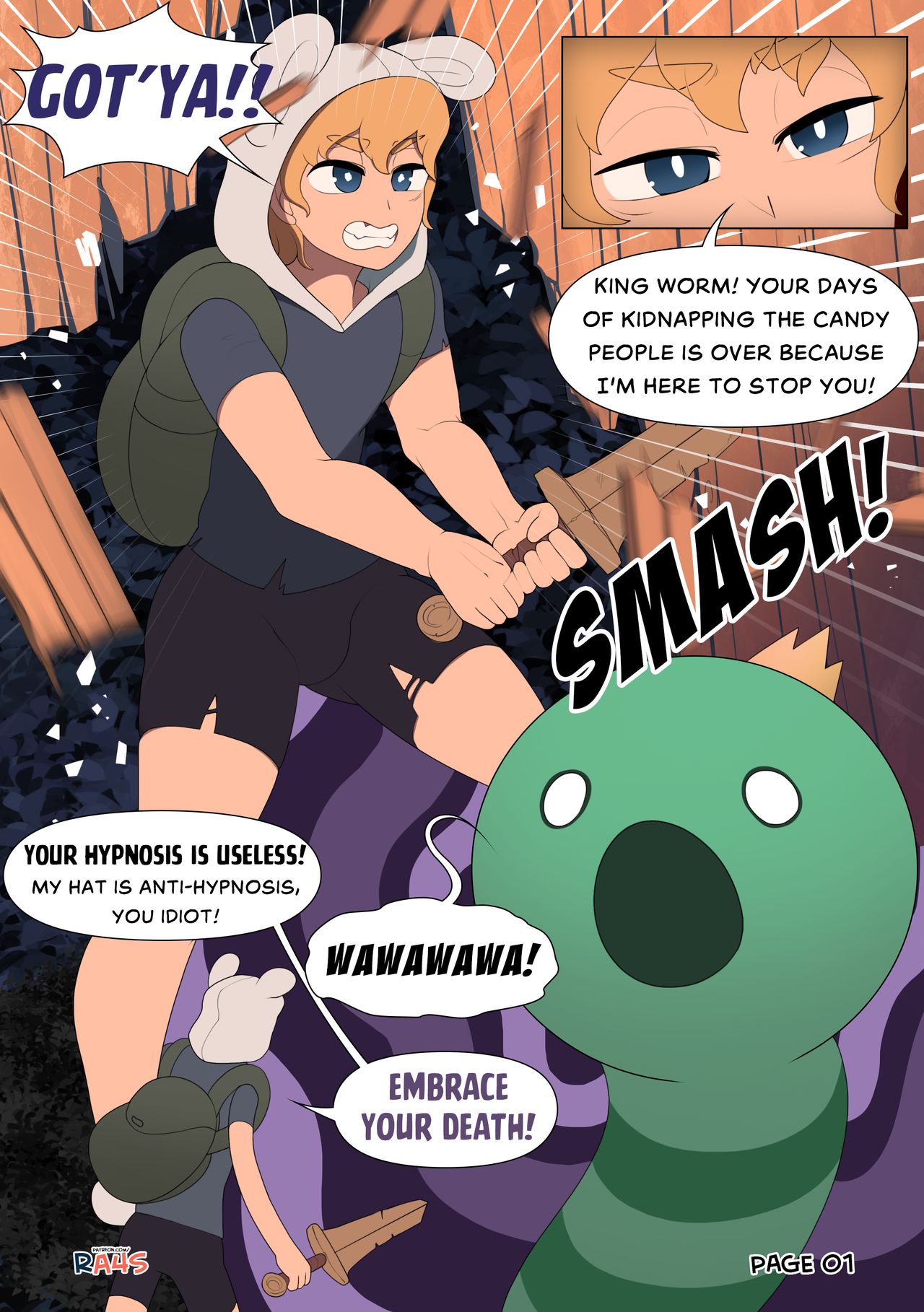 The King Worm page 3 full