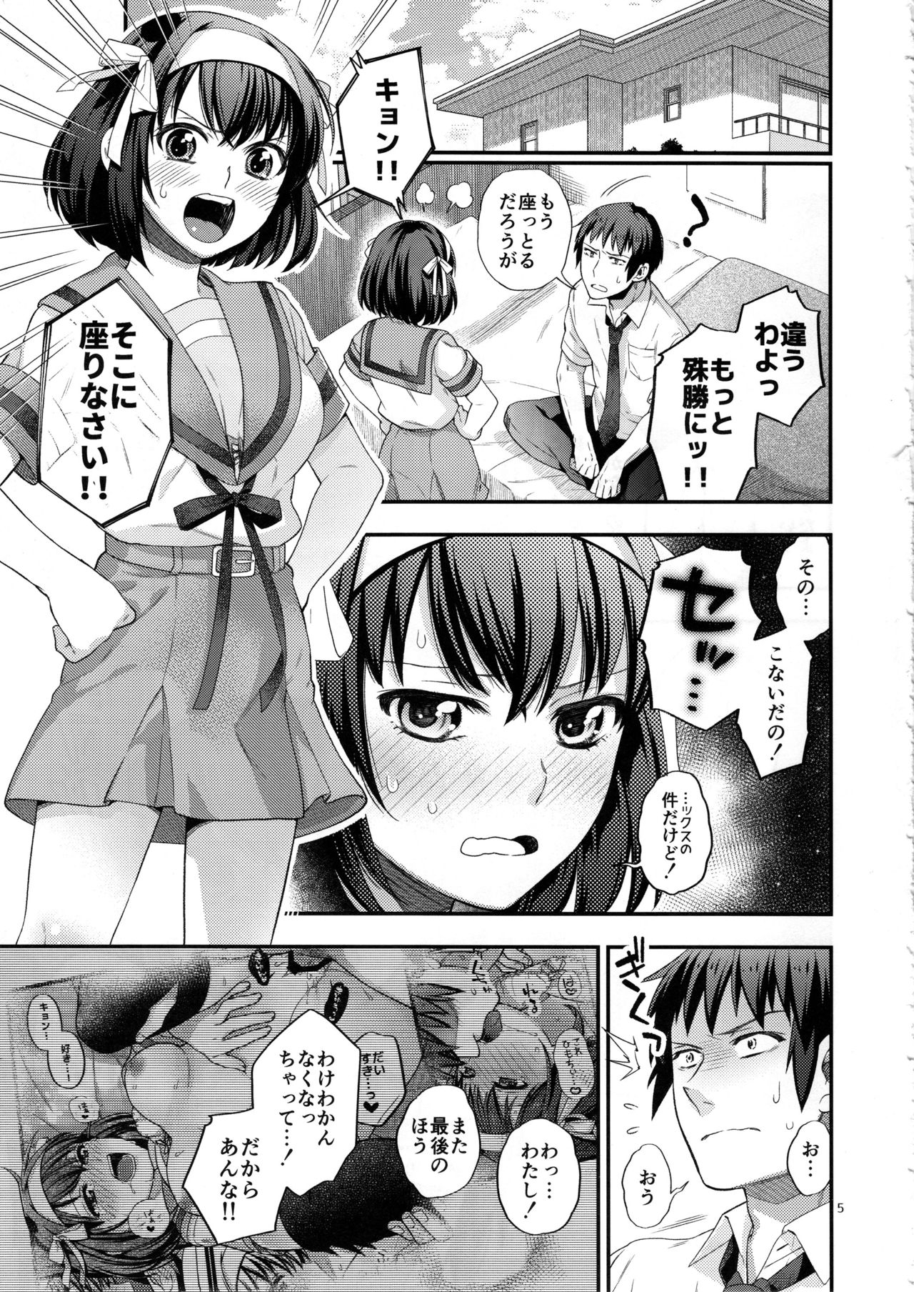Haruhi wa Okuchi de Shite Mitai!! page 4 full