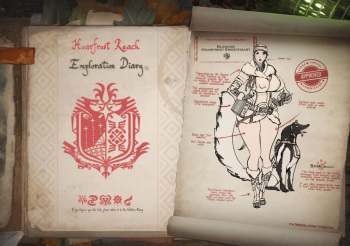 [TheKite] Hoarfrost Reach Exploration Diary (ongoing) (Monster Hunter World) [English] cover