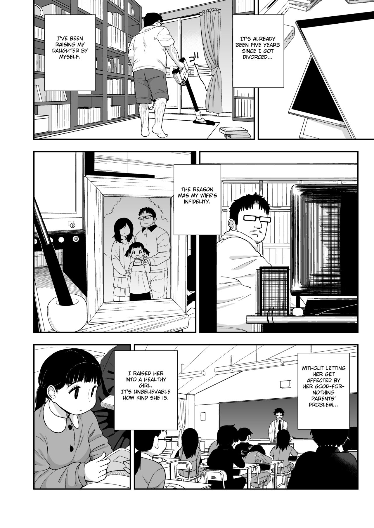 Jimi na Hitorimusume ga Tsuma no Kawari ni SeFri ni Natte kureta Hanashi page 7 full