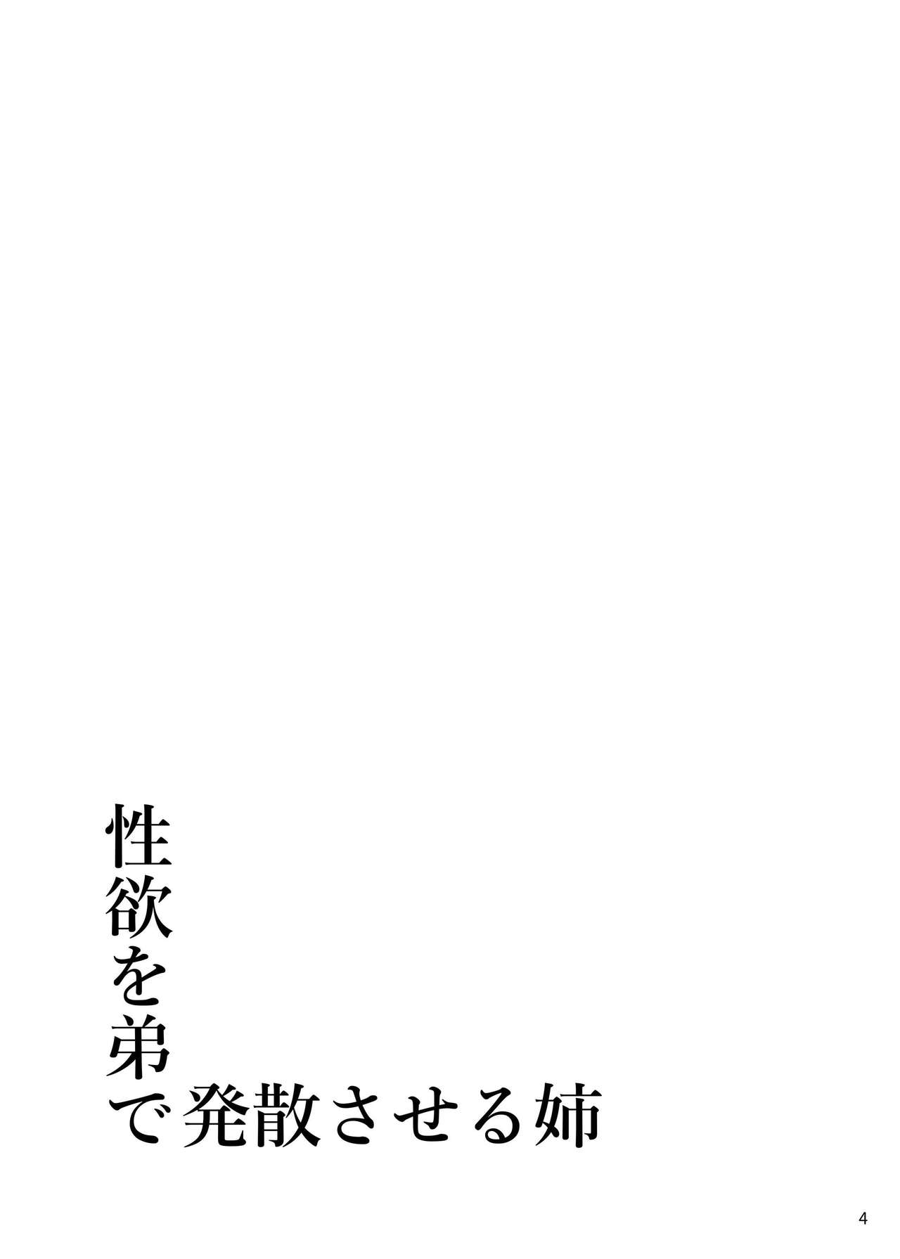 Seiyoku o Otouto de Hassan Saseru Ane page 4 full