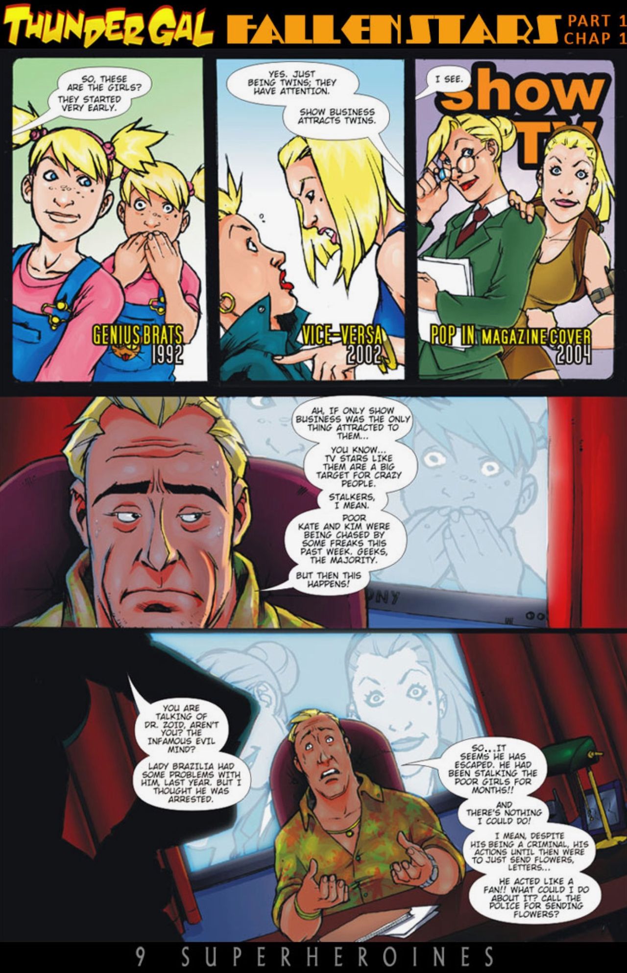 Thunder Gal - Fallen Stars page 2 full