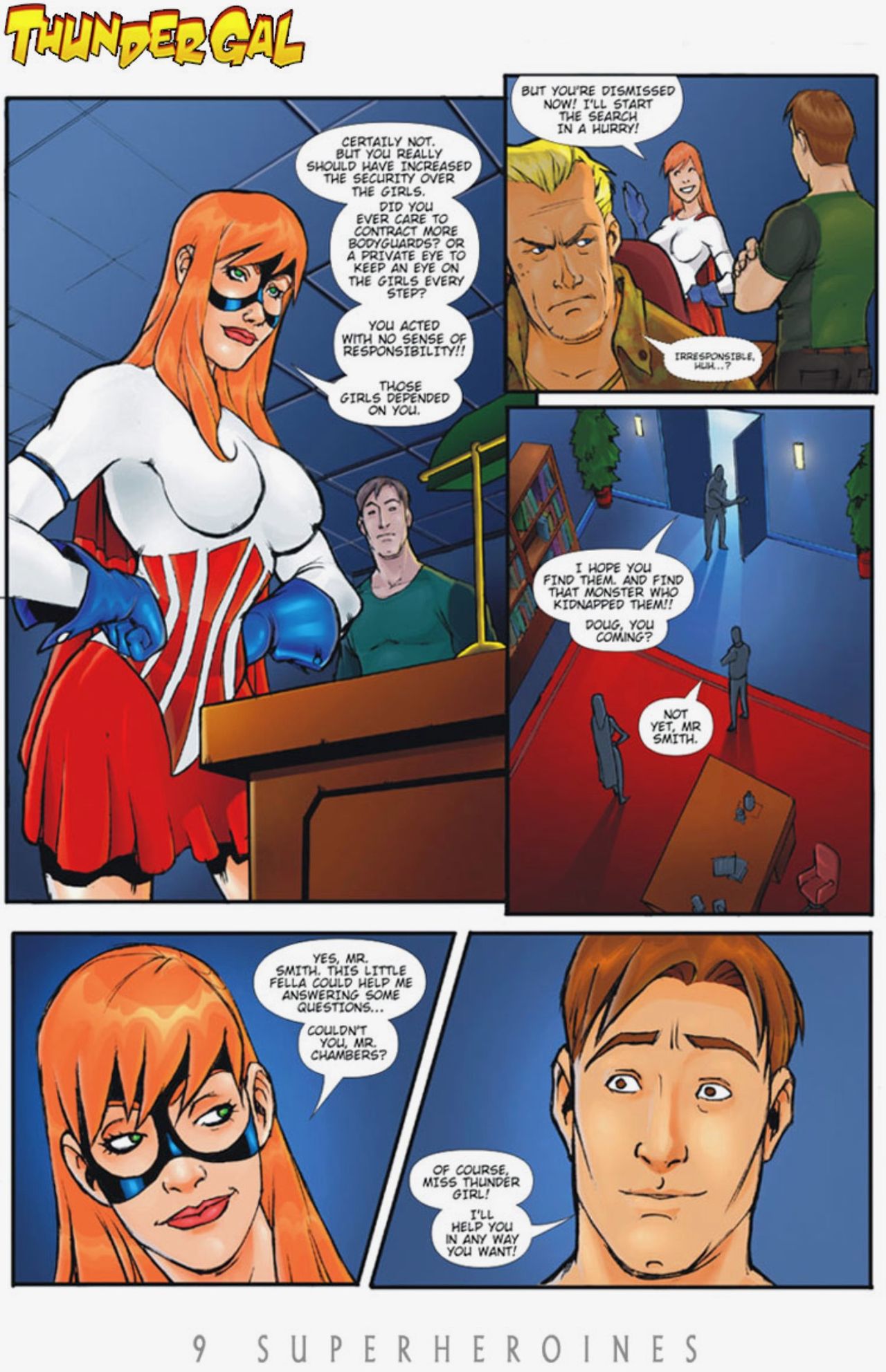 Thunder Gal - Fallen Stars page 3 full
