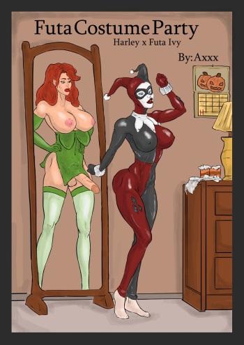 [Axxx] Futa Costume Party - Harley X Futa Ivy (Batman) cover