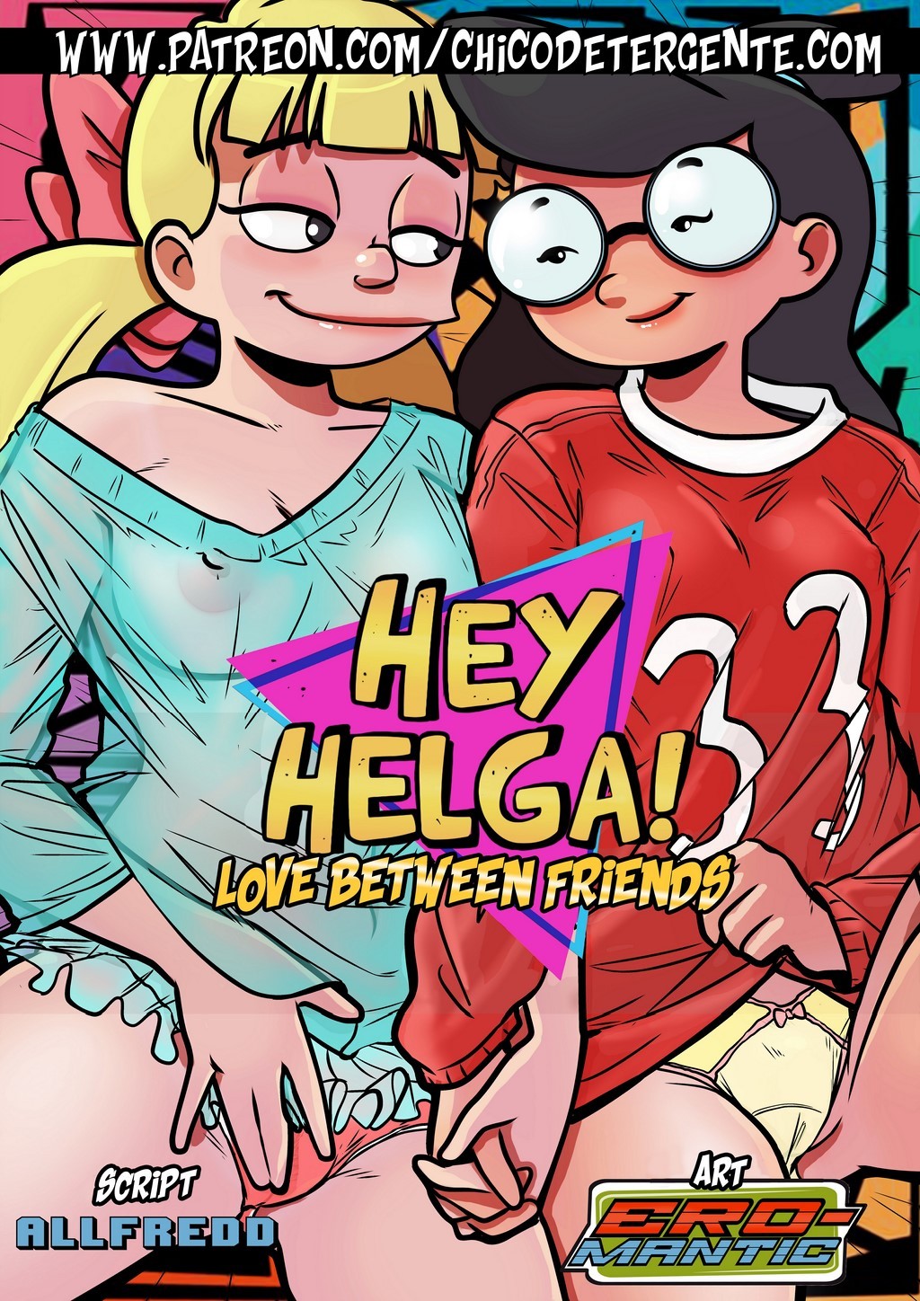 Hey Helga! Love Between Friends page 1 full