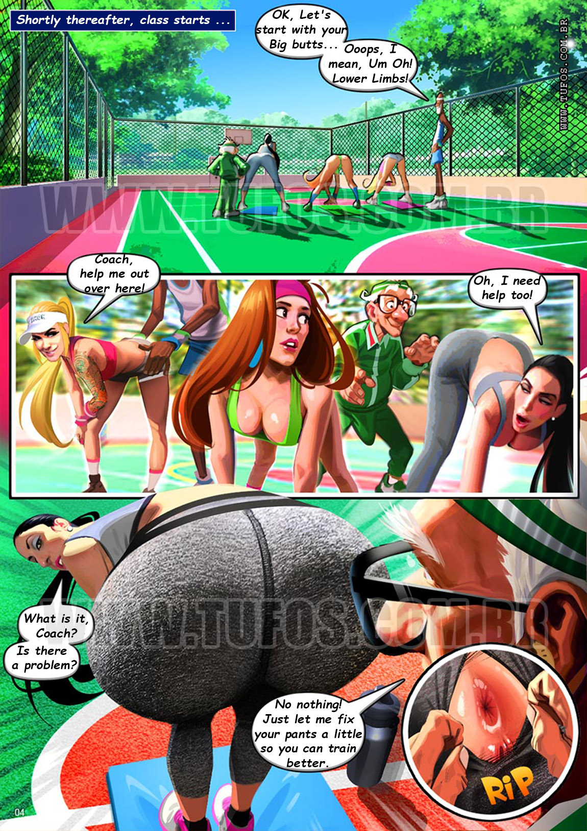 Old Geezers - Os Velhos Da Praca 6 Malhando O Bumbum // Pernalonga JohnPerson Tufos Porn Comics page 4 full
