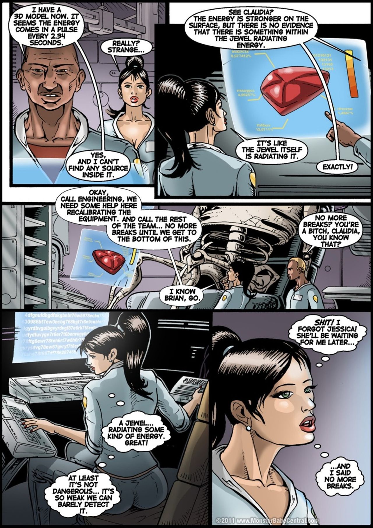 Jewel of the Damned page 8 full