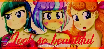 (The_Butcher_X ) Look so Beautiful 4 (My little pony) cover