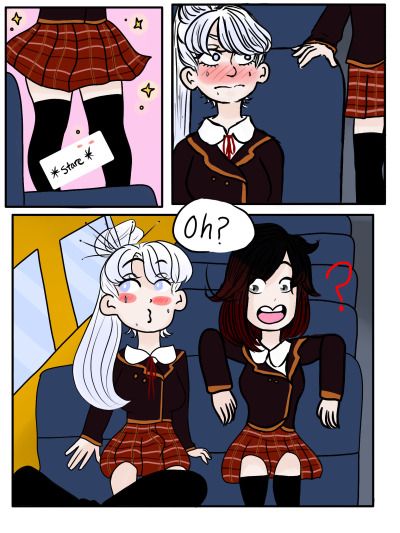 RWBY White Rose on the bus page 2 full