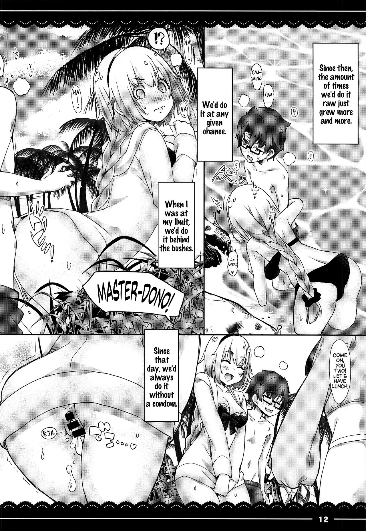 Jeanne Onee-chan no Seiyoku Shori Seikatsu page 12 full