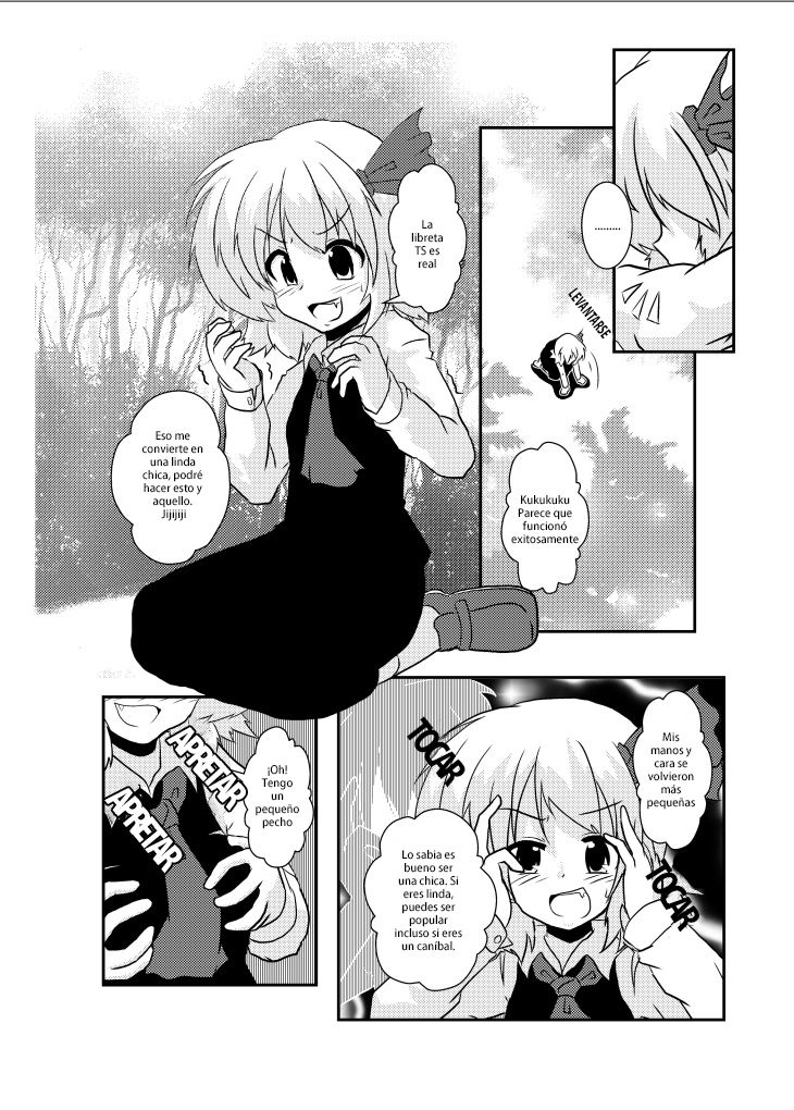 Touhou TS Monogatari ~Rumia Hen~ page 6 full