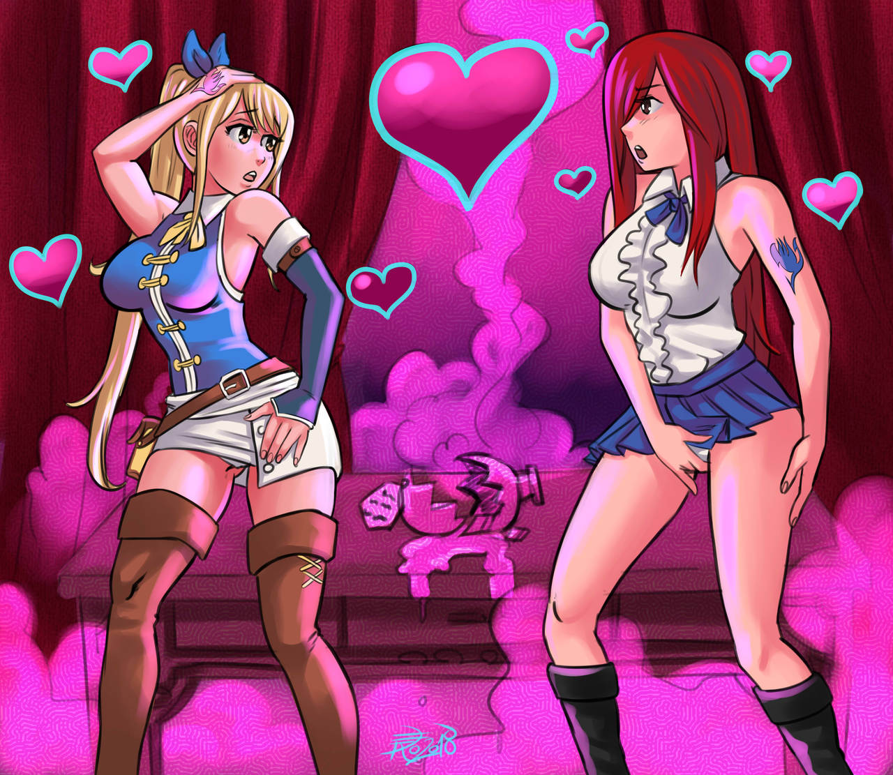 Lesbian Love Potion page 12 full