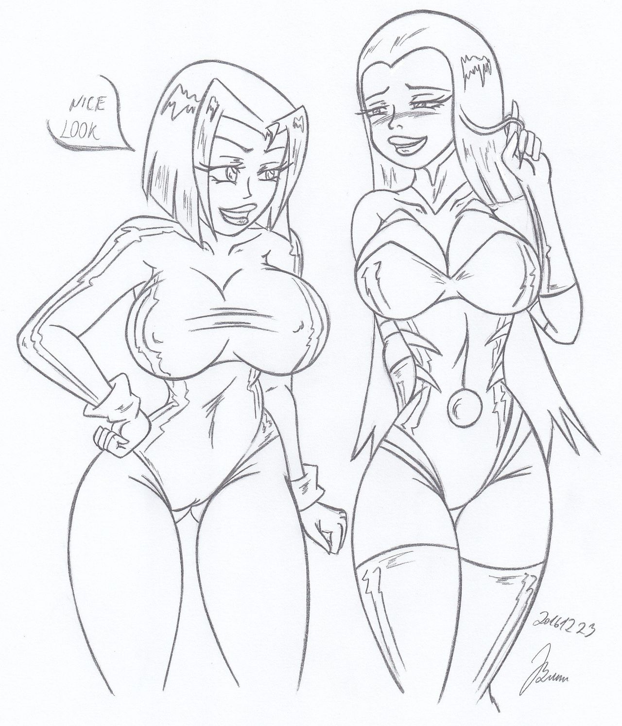 Raven_Teen Titans_ Sketches work_1 page 12 full