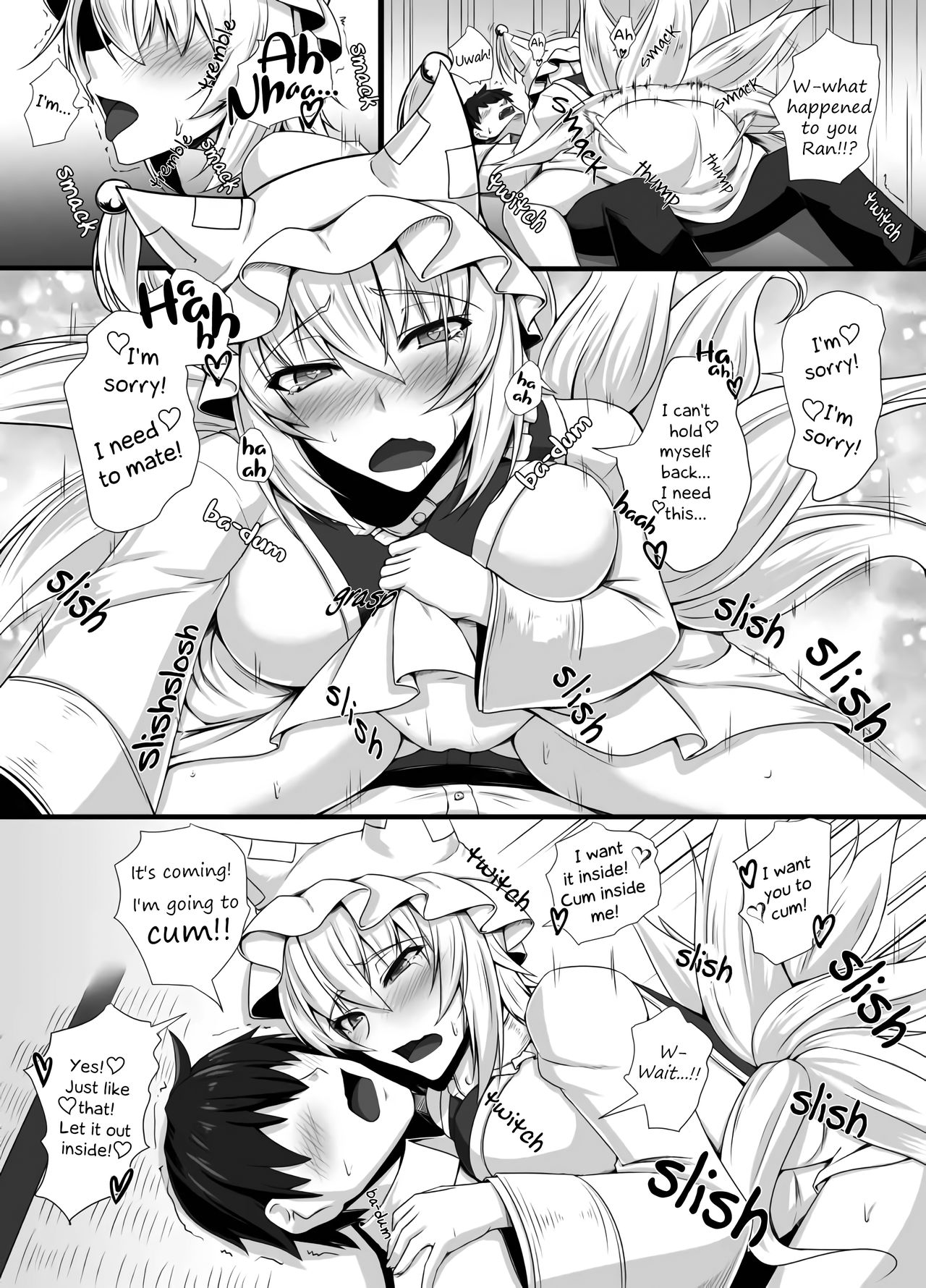 Hatsujouki no Ran-sama to Sugosu Mikkakan | Spending 3 Days Alone With Ran, During Mating Season page 9 full