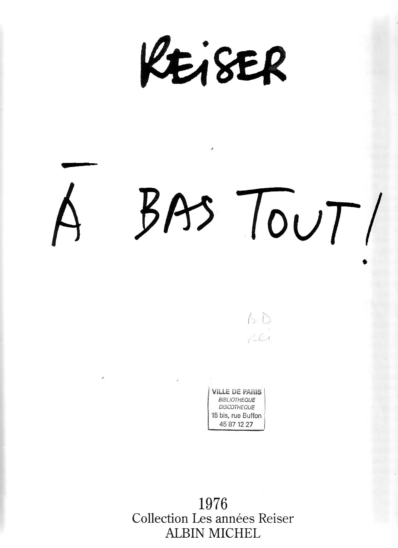 A bas tout page 3 full