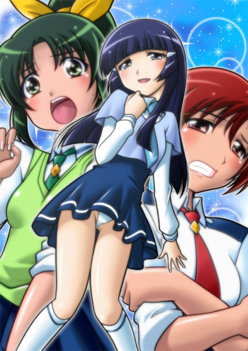(C82) [UA Daisakusen (Harada Shoutarou, Hikawa Hekiru)] Ruri-Dou Gahou Shitoya (Smile PreCure!) [Sample] cover