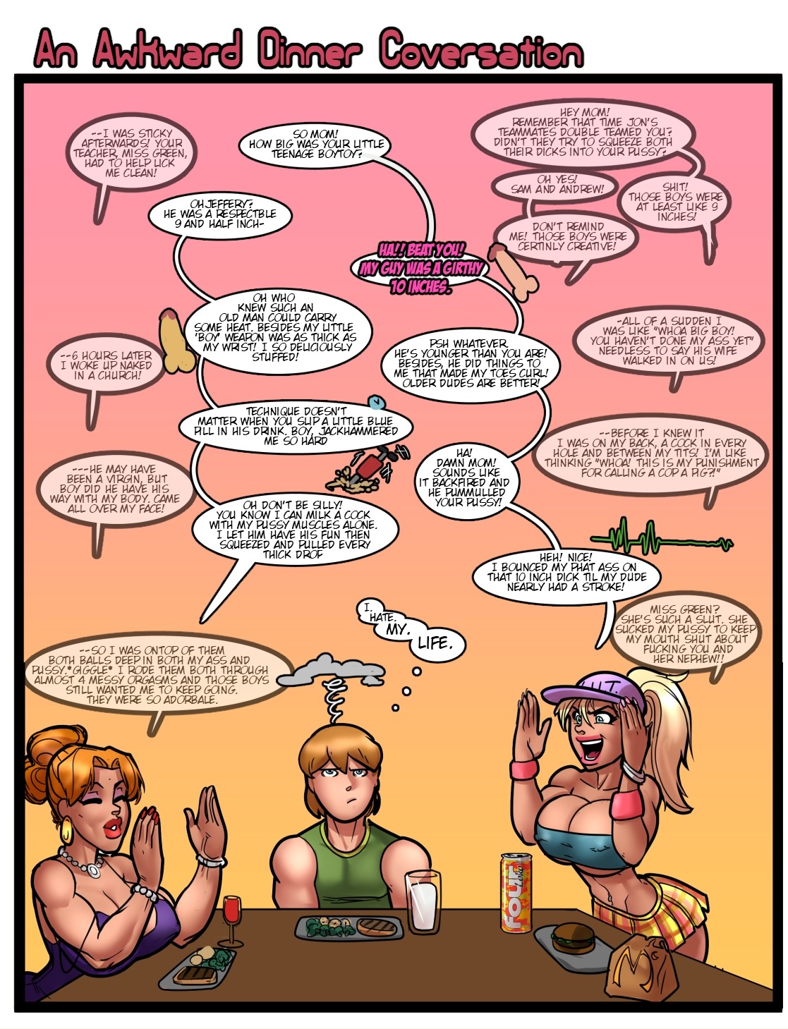 My Mom And Sister Are Size Queen Sluts page 7 full