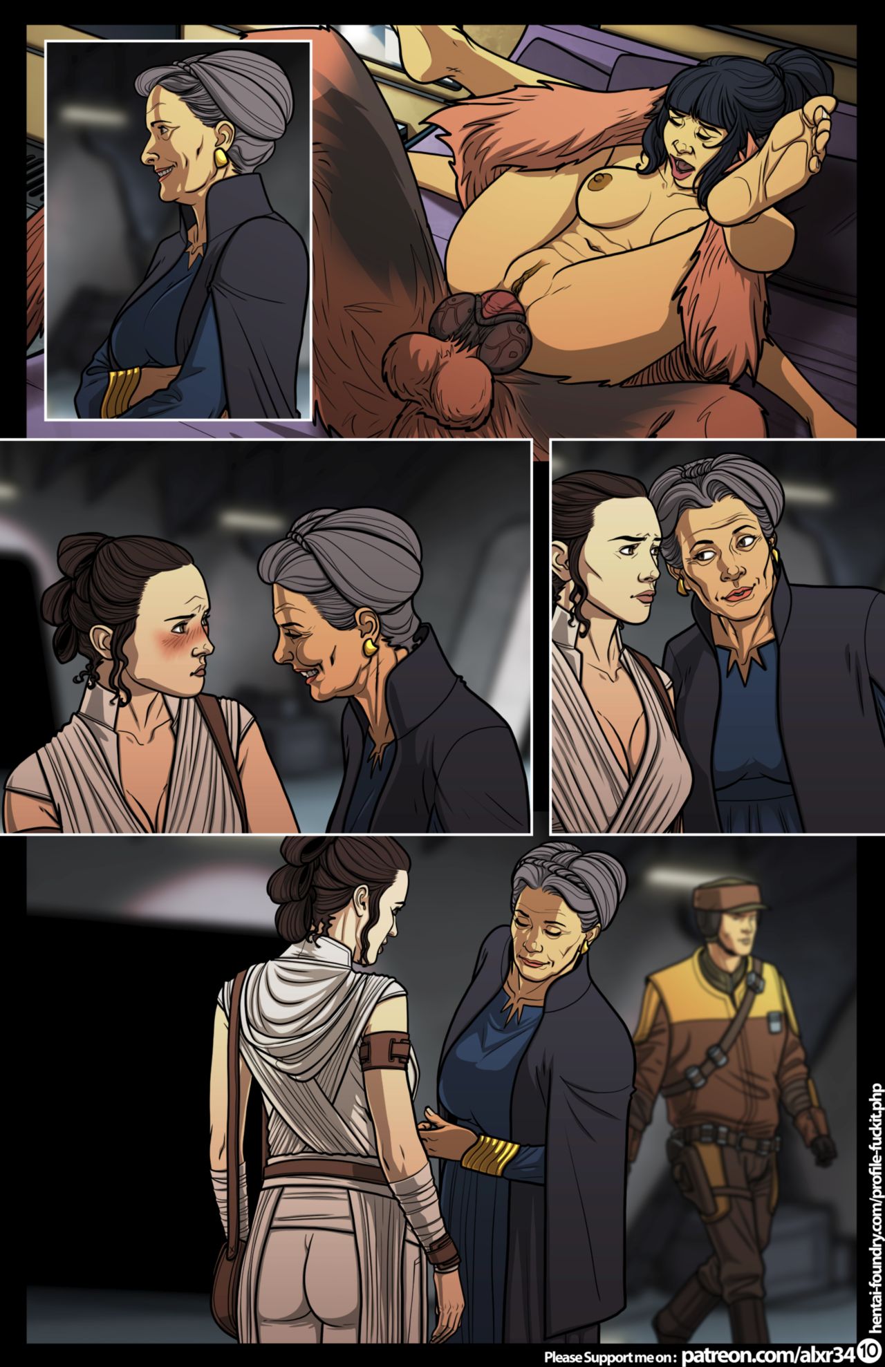-Star Wars: A Complete Guide to Wookie Sex III page 12 full