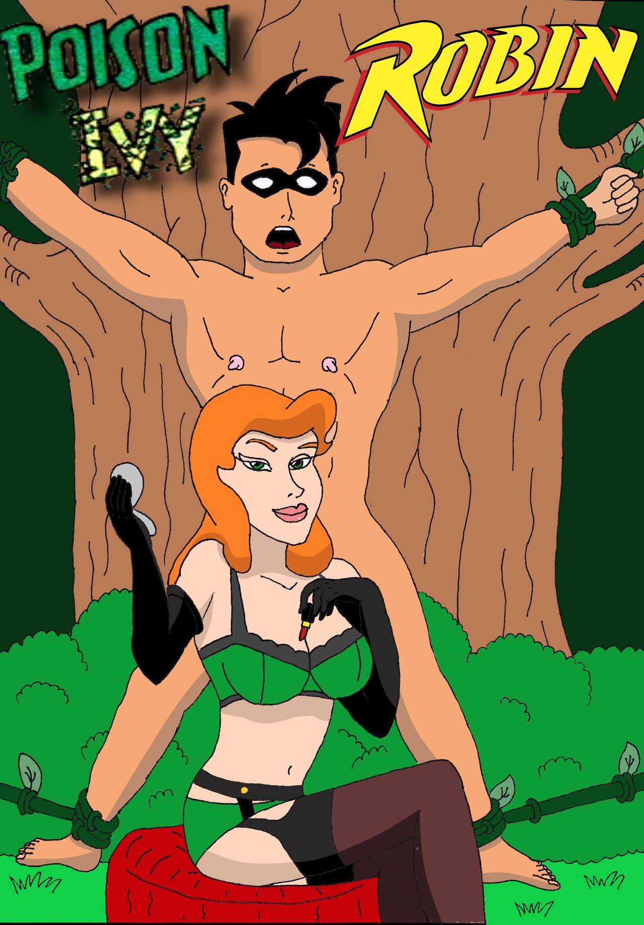 Poison Ivy & Robin: Elicitation of his Intimate Seed page 1 full
