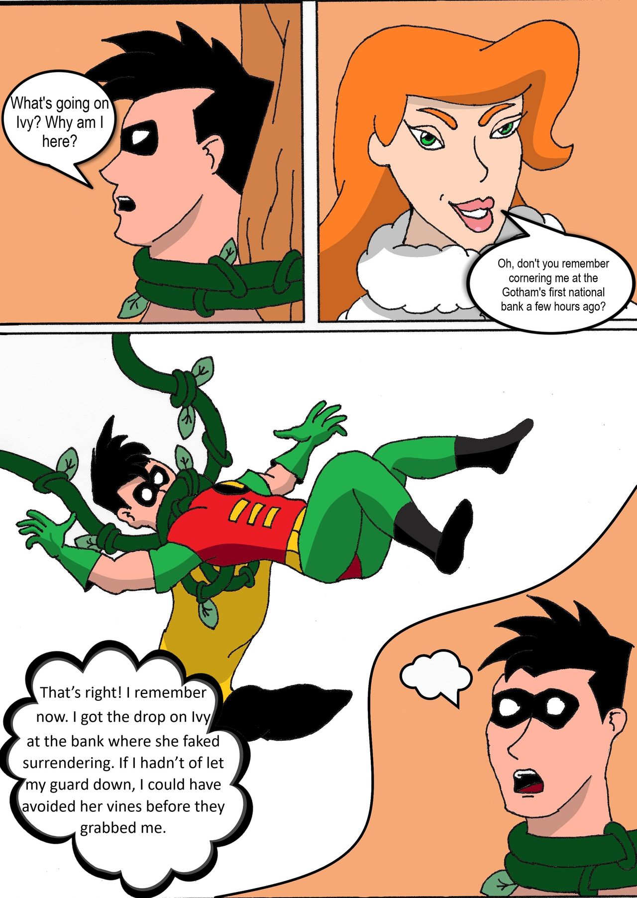 Poison Ivy & Robin: Elicitation of his Intimate Seed page 6 full