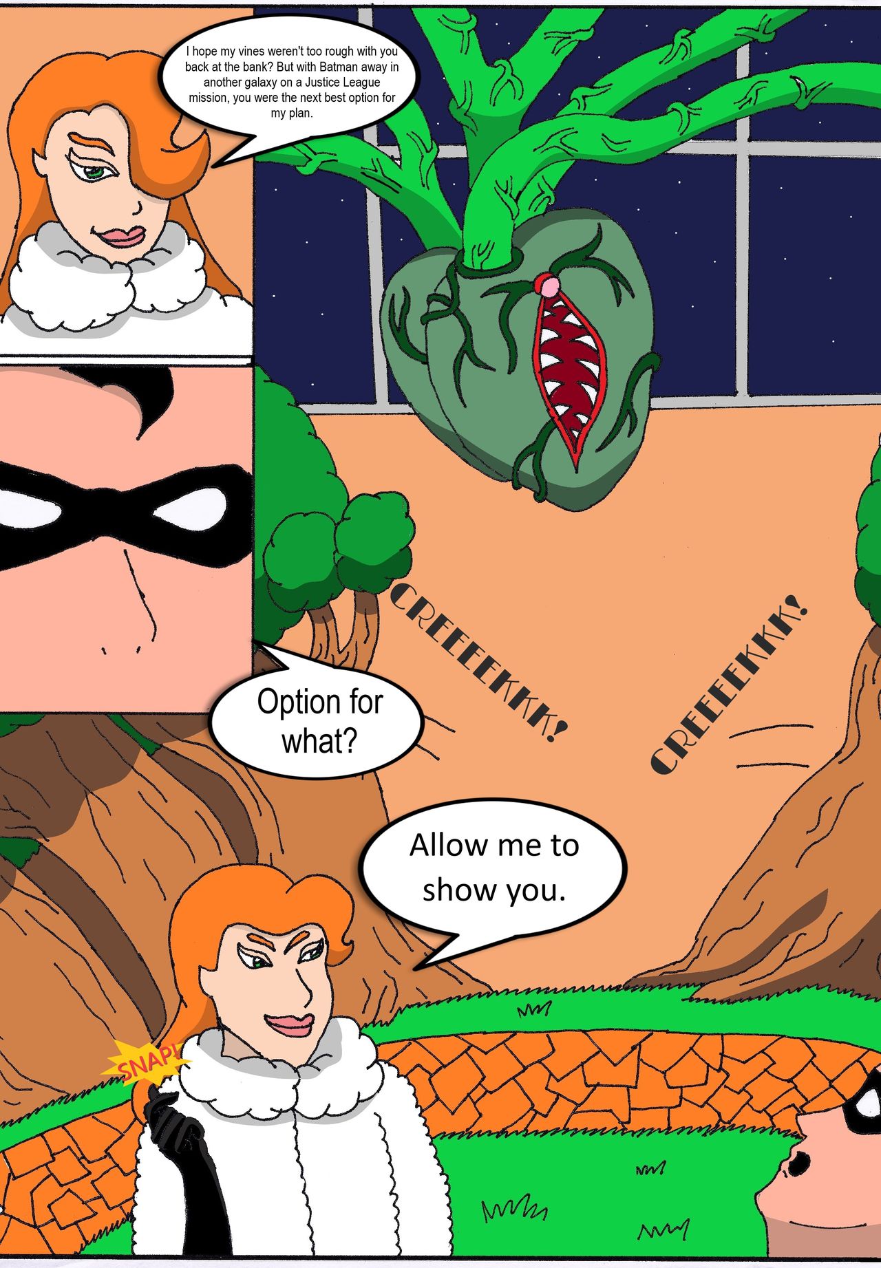 Poison Ivy & Robin: Elicitation of his Intimate Seed - Page 7 - Comic Porn  XXX