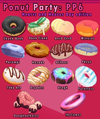 Ponut Party (PP6) - Chocolate cover