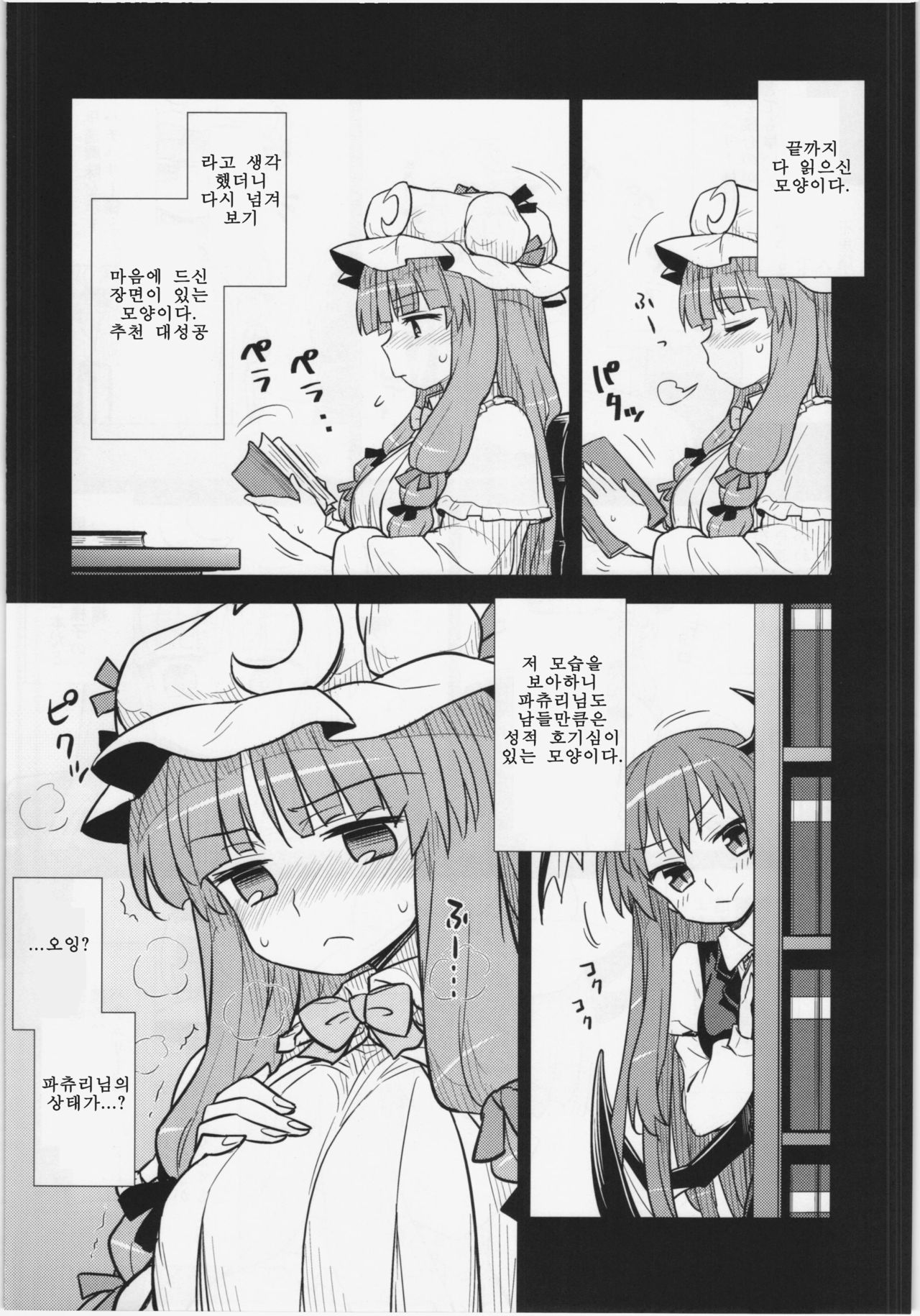 Koakuma no Patchouli Kansatsuki | 소악마의 파츄리 관찰기 page 6 full