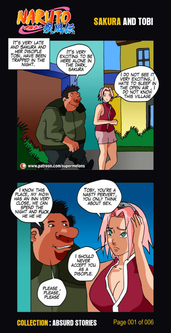 [Super Melons] Sakura and Tobi (Naruto) cover
