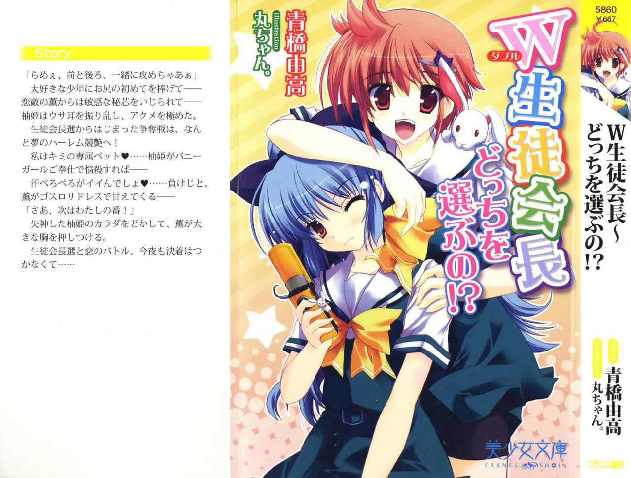 Double Seito Kaichou~ Docchi o Erabu no!? page 2 full