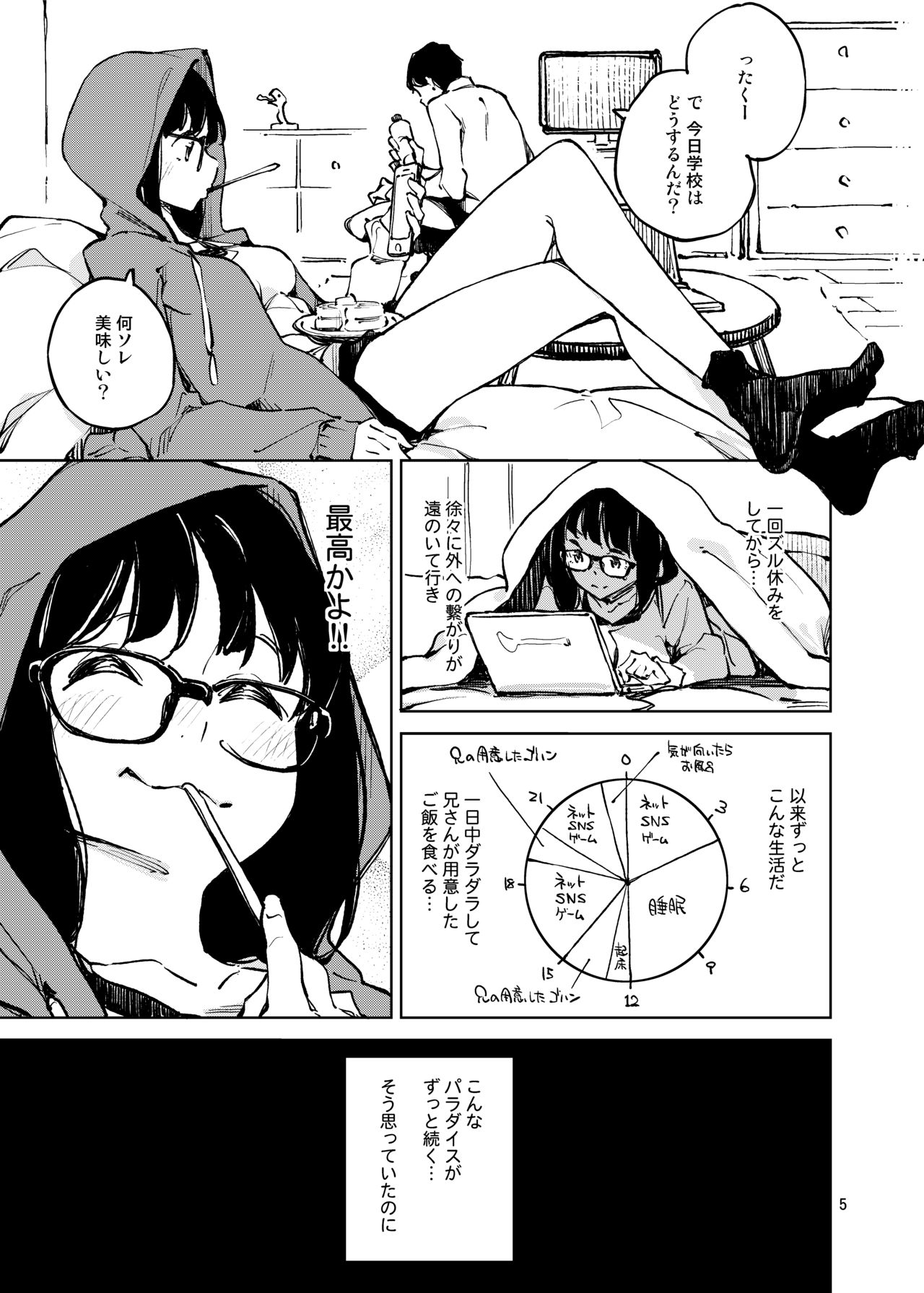 1-kagetsukan no Paradise page 4 full