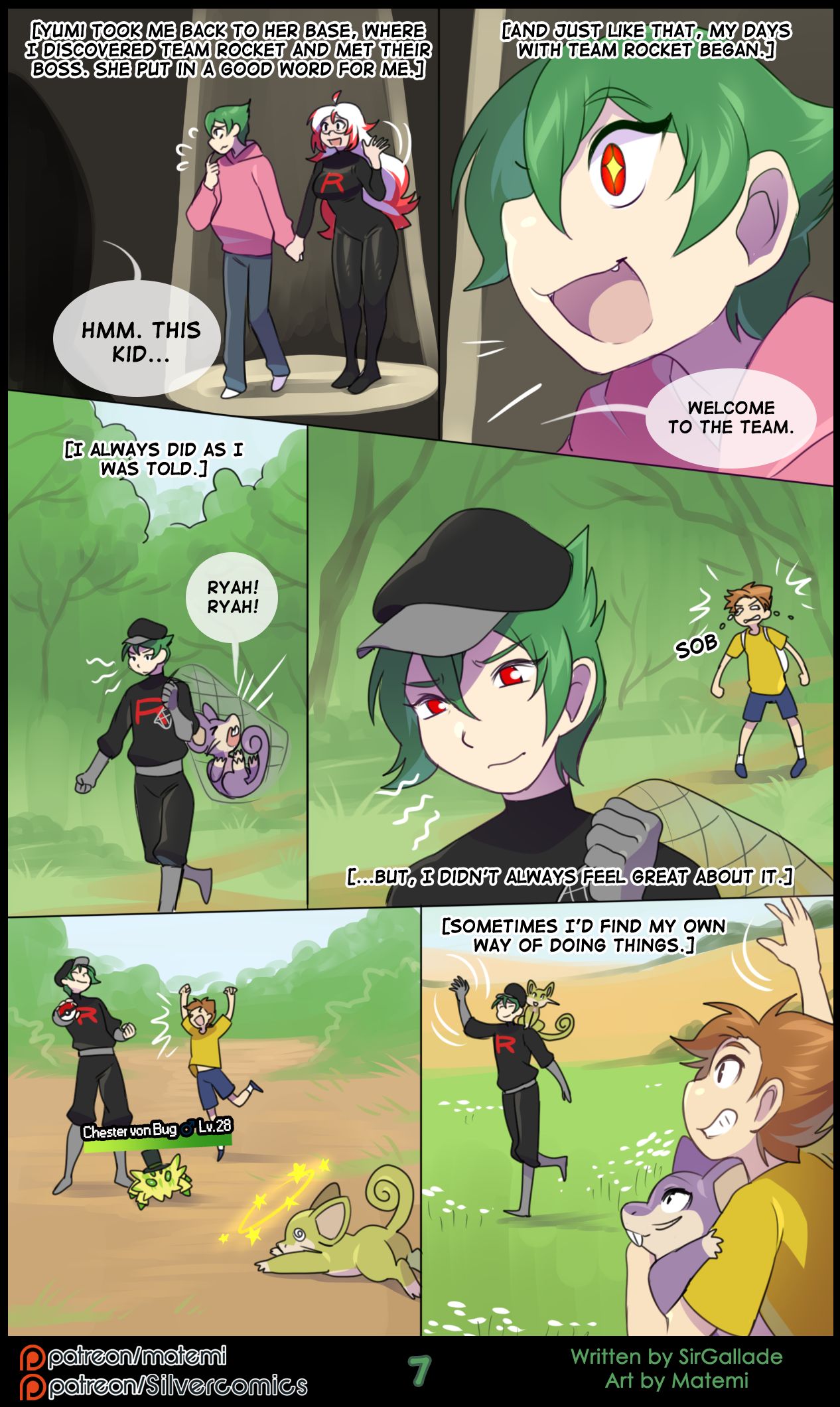 Rocket Origins - Family Matters page 8 full