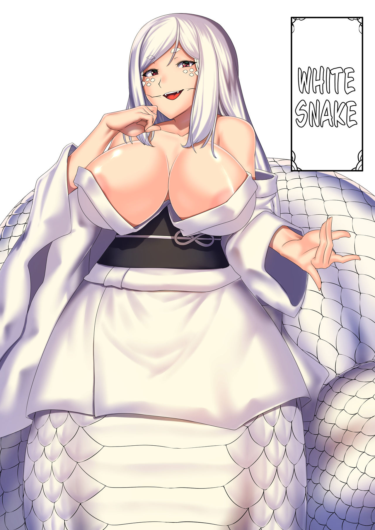 Shirohebi-san ni | White Snake page 1 full